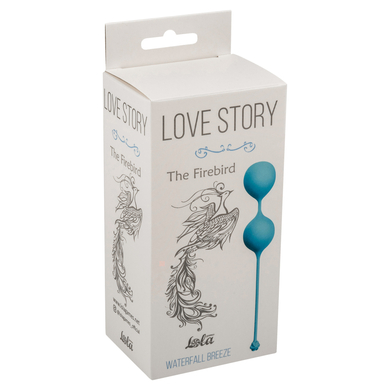 Вагинальные шарики бирюзовые Love Story The Firebird