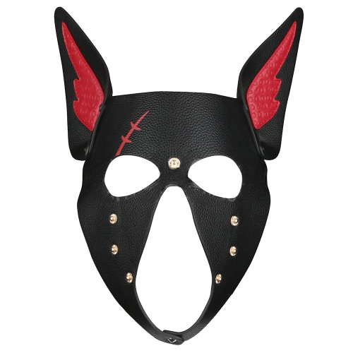 Маска из искусственной кожи Rebellion Reign Scarred Alpha Pup