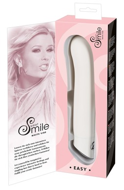 Вибратор белый Smile Easy