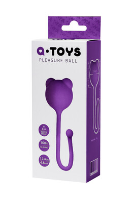 Вагинальный шарик фиолетовый A-toys