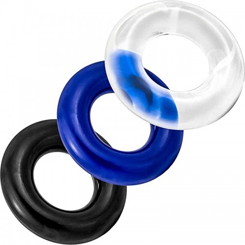 Набор из 3 эрекционных колец Power Plus Triple Donut Ring Set