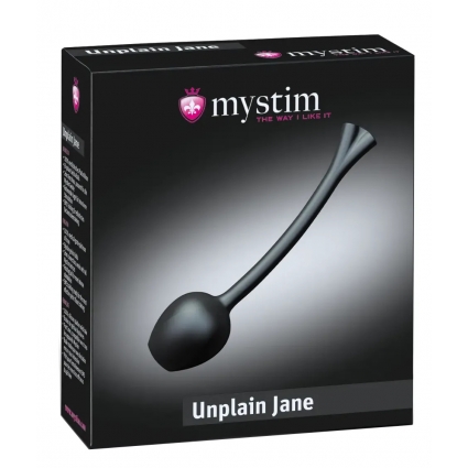 Вагинальный шарик с электростимуляцией Mystim Unplain Jane