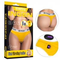 Трусики Bitch XL с вибропулей и беспроводным пультом управления Ingen Vibrating Panties