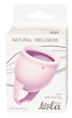 Менструальная чаша лавандовая Natural Wellness Tulip (20 мл)