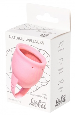 Менструальная чаша розовая Natural Wellness Tulip (20 мл)