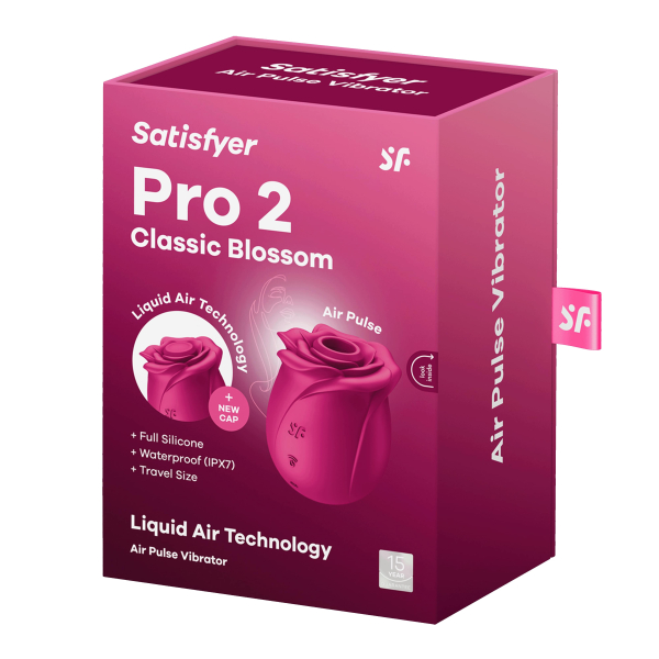 Вакуумно-волновой бесконтактный стимулятор Pro 2 Classic Blossom Satisfyer 
