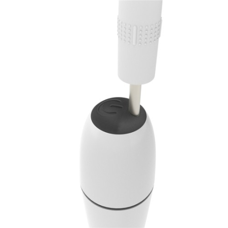 Белый мини-вибратор Ijoy Rechargeable Power Play
