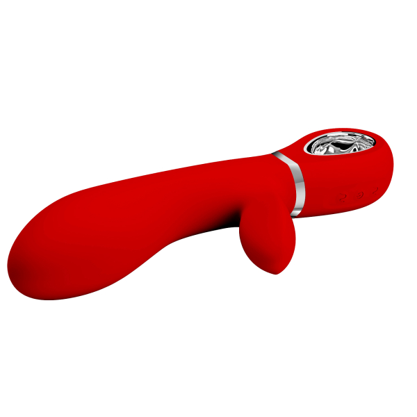 Вибратор-кролик Pretty Love Super Soft Silicone Красный