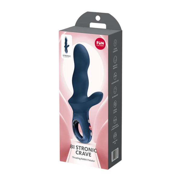 Перезаряжаемый вибратор-кролик Fun Factory Bi Stronic Crave 