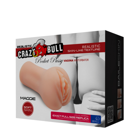 Реалистичный мастурбатор вагина Crazy bull Maggie