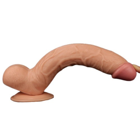 Фаллоимитатор реалистичный с присоской Legendary king-sized Realistic Dildo 28 см