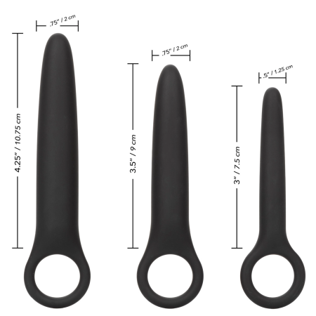 Набор из 3 анальных расширителей BOUNDLESS DILATOR TRIO