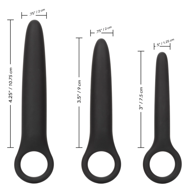 Набор из 3 анальных расширителей BOUNDLESS DILATOR TRIO