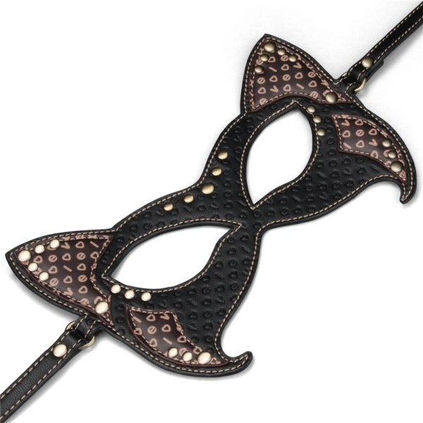 Маска из искусственной кожи Rebellion Reign Cat Mask