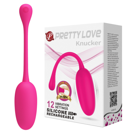 Перезаряжаемое виброяйцо Pretty Love Knucker 