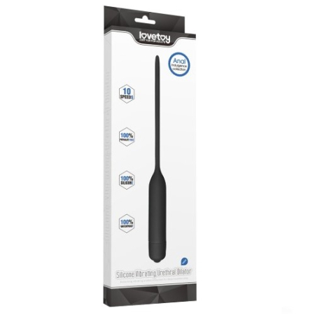 Уретральный буж с вибрацией Silicone Vibrating Urethral Dilator