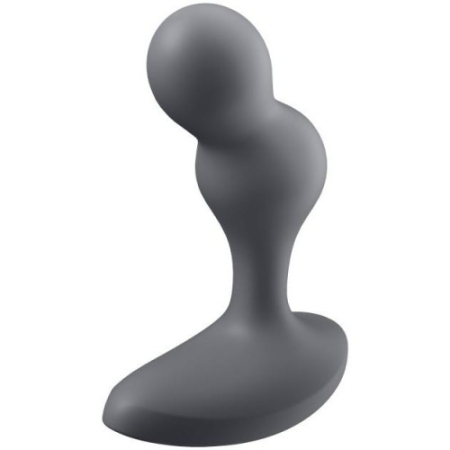 Анальный смарт-стимулятор с вибрацией серый  Deep Diver Satisfyer