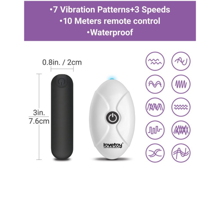 Трусики Slide XL/XXL с вибропулей и беспроводным пультом управления Ingen Vibrating Panties