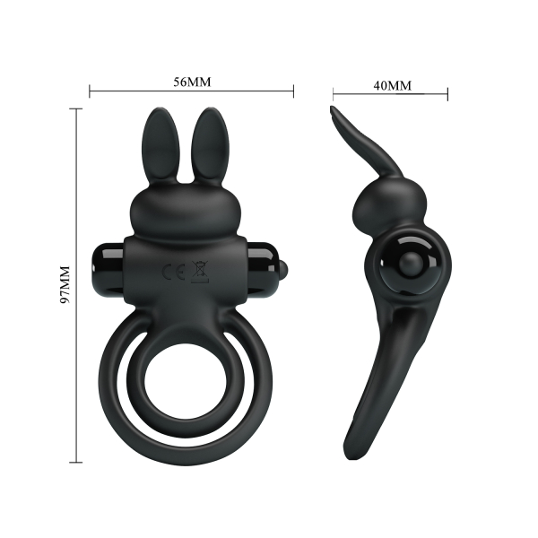 Эрекционное виброкольцо Pretty Love Penis Ring 3