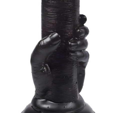 Черный фаллос с рукой X-Men Magic Hand Dildo 36 см