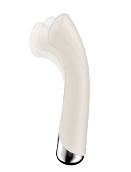 Вибратор для точки G с ротацией бежевый Spinning G-Spot 1 Satisfyer 
