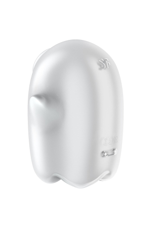 Вакуум-волновой бесконтактный стимулятор клитора белый Glowing Ghost Satisfyer 