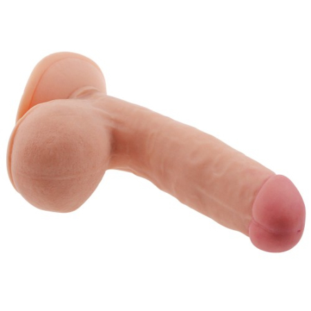 Реалистичный фаллос на присоске The Ultra Soft Dude 18 см