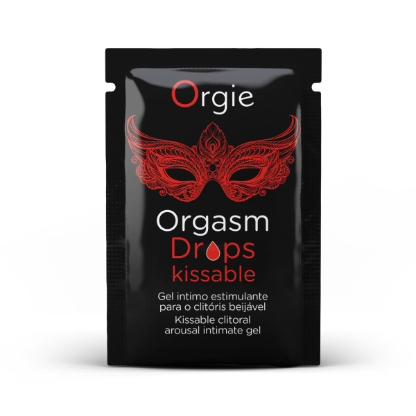 Возбуждающий гель для клитора ORGIE Orgasm Drops Kissable 1 мл