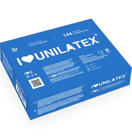 Презервативы классические Unilatex Natural Plain (144 шт)