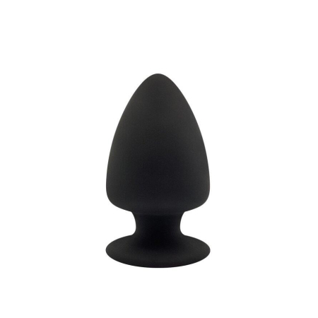 Анальная втулка черная SILEXD Plug Model 1, размер XS