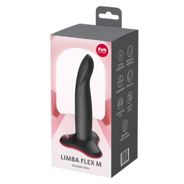 Фаллоимитатор Fun Factory Limba Flex Medium Черный