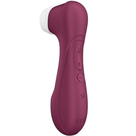 Вакуумно-волновой бесконтактный стимулятор бордовый Pro 2 Generation 3 Satisfyer