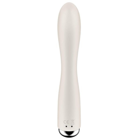 Вибратор-кролик с ротацией бежевый Spinning Rabbit 1 Satisfyer