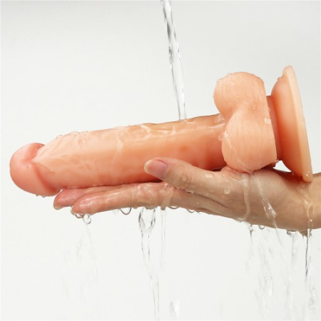 Реалистичный фаллоимитатор на присоске The Ultra Soft Dude 20 см