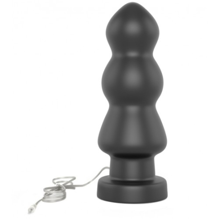 Большая анальная елочка с вибрацией King Sized Vibrating Anal Rigger 20 см