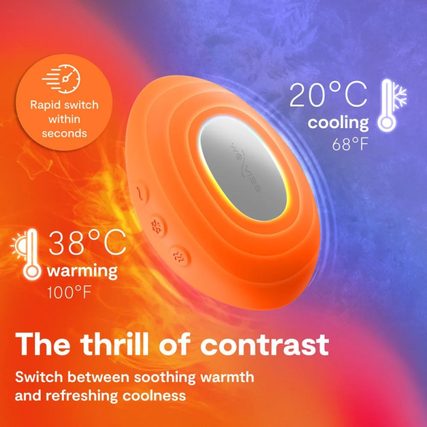 Вибратор We-Vibe Temp, оранжевый