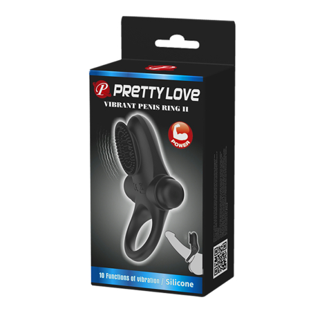 Эрекционное виброкольцо Pretty Love Vibrant Penis Ring 2