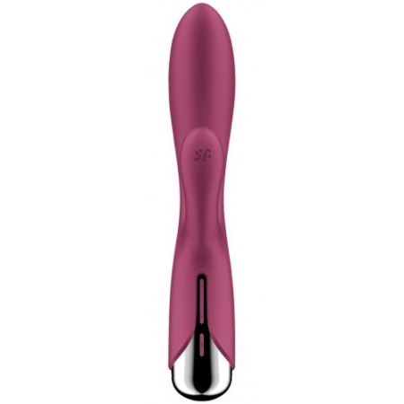 Вибратор-кролик с ротацией красный Spinning Rabbit 1 Satisfyer 