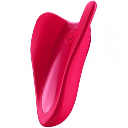 Перезаряжаемый вибратор на палец красный High Fly Satisfyer 