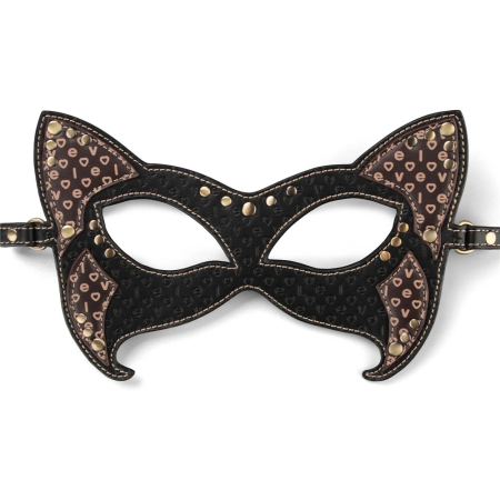 Маска из искусственной кожи Rebellion Reign Cat Mask