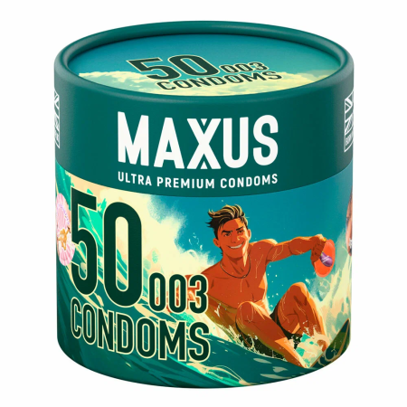 Maxus Презервативы Maxus 003 экстремально тонкие (50шт)
