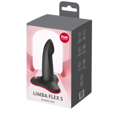 Фаллоимитатор Fun Factory Limba Flex Small Черный