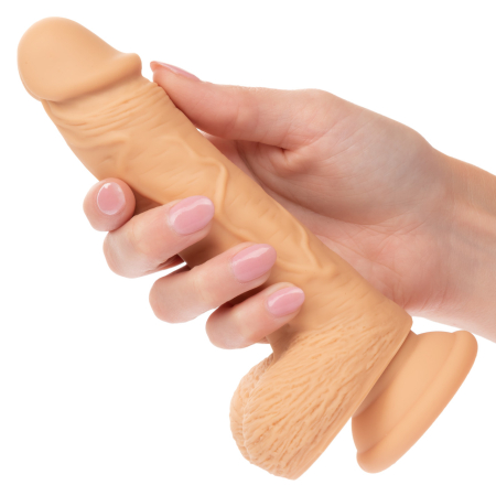 Реалистичный фаллоимитатор на присоске из силикона Dual Density Silicone Studs 12,75 см
