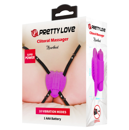 Вибратор Pretty Love Heartbeat
