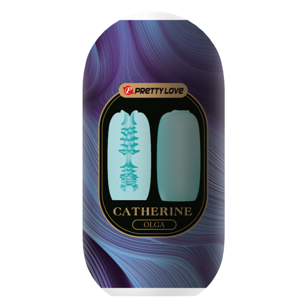 Нереалистичный мастурбатор Pretty Love Catherine Olga голубое