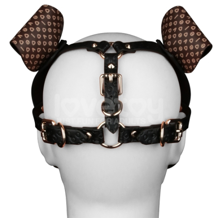 Маска из искусственной кожи Rebellion Reign Classic Pup