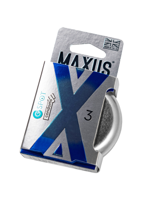 Презервативы Maxus G-Spot формы двойная спираль в железном кейсе (3 шт)