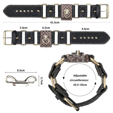 Поножи из искусственной кожи Rebellion Reign Ankle Cuffs