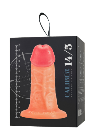 Фаллоимитатор реалистичный на присоске RealStick CALIBER 14 см, D 5 см