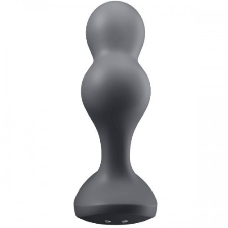 Анальный смарт-стимулятор с вибрацией серый  Deep Diver Satisfyer